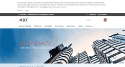 Desktop Screenshot of jltspecialty.com