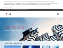 Tablet Screenshot of jltspecialty.com